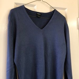 Dusty blue 3/4 length sleeve sweater - $6